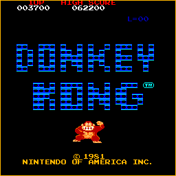 Donkey Kong Attract Mode