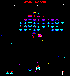 Galaxian Screenshot