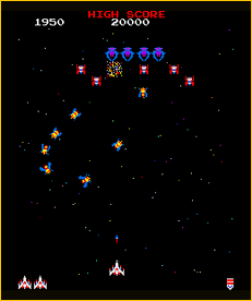 Galaga Screenshot